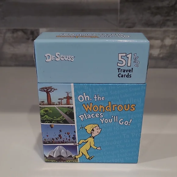 Dr. Seuss "Oh, The Wondrous Places You'll Go!" Travel Card Set - Picture 1 of 6